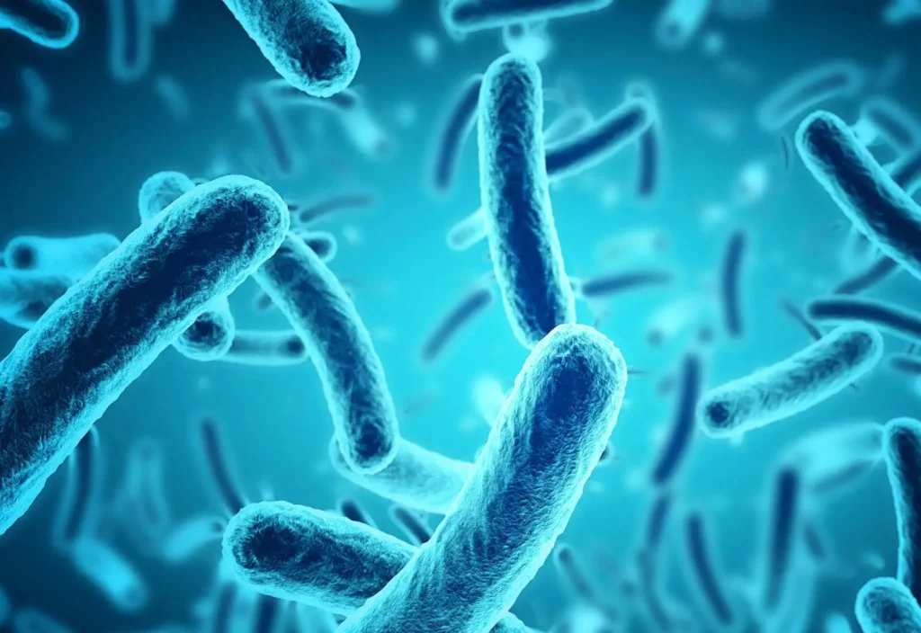 Visualisation de bactéries bénéfiques en milieu aquatique