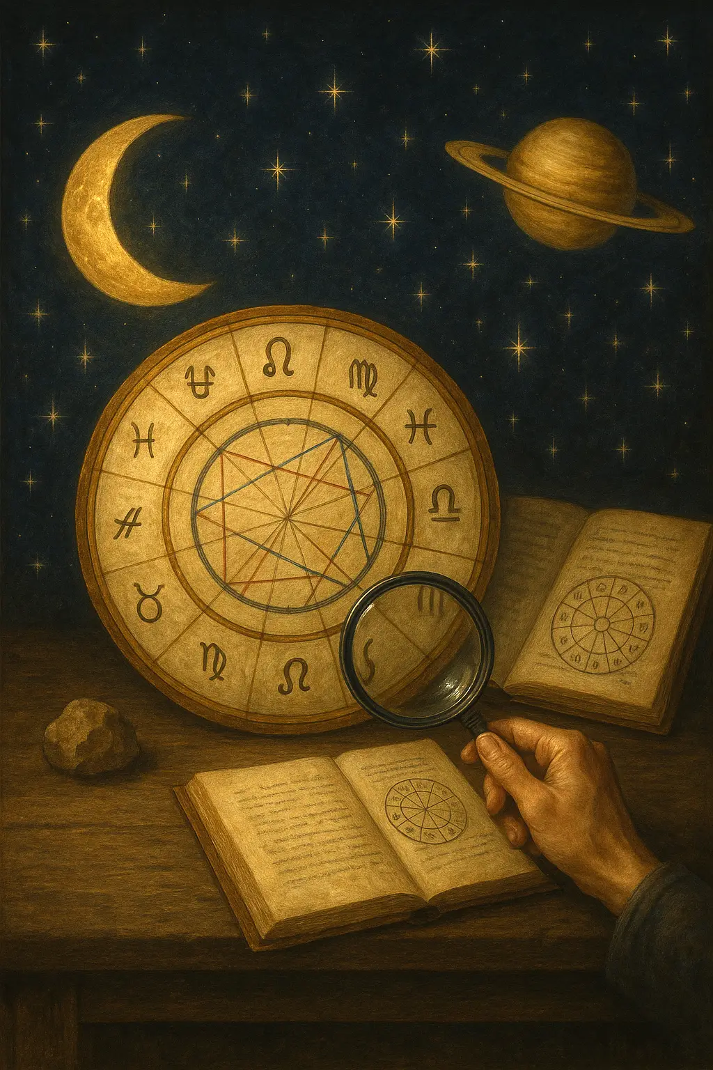 Lecture astrologique de la carte du ciel