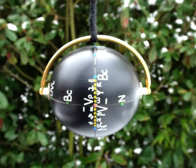 Boussole en pendentif pour guidage personnel
