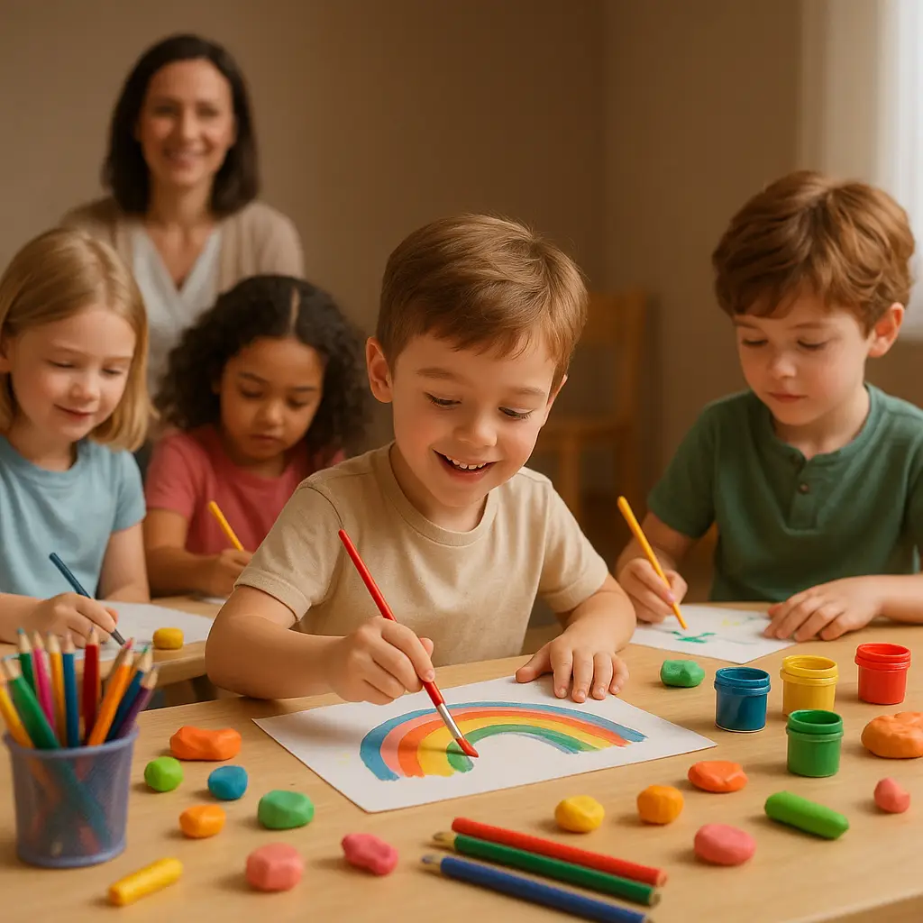 Activités artistiques pour le développement créatif