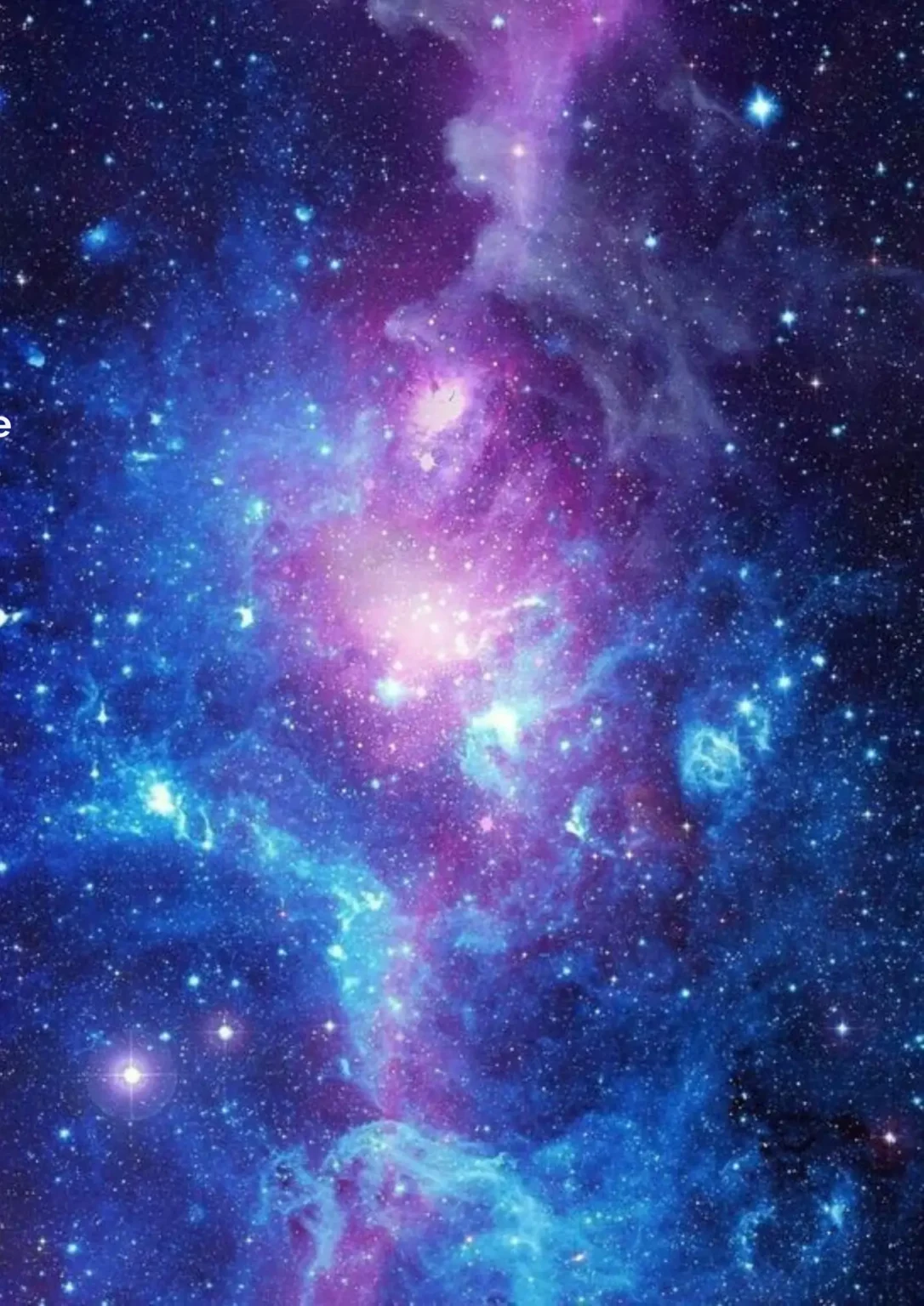 Vue artistique de l'univers