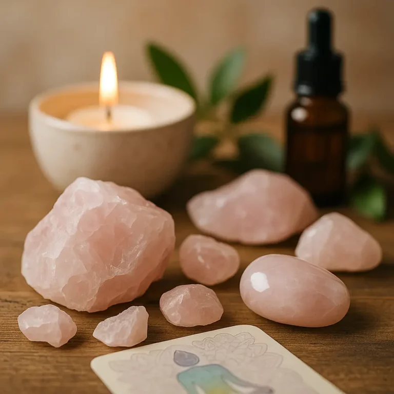 Cristaux et huiles essentielles pour le bien-être