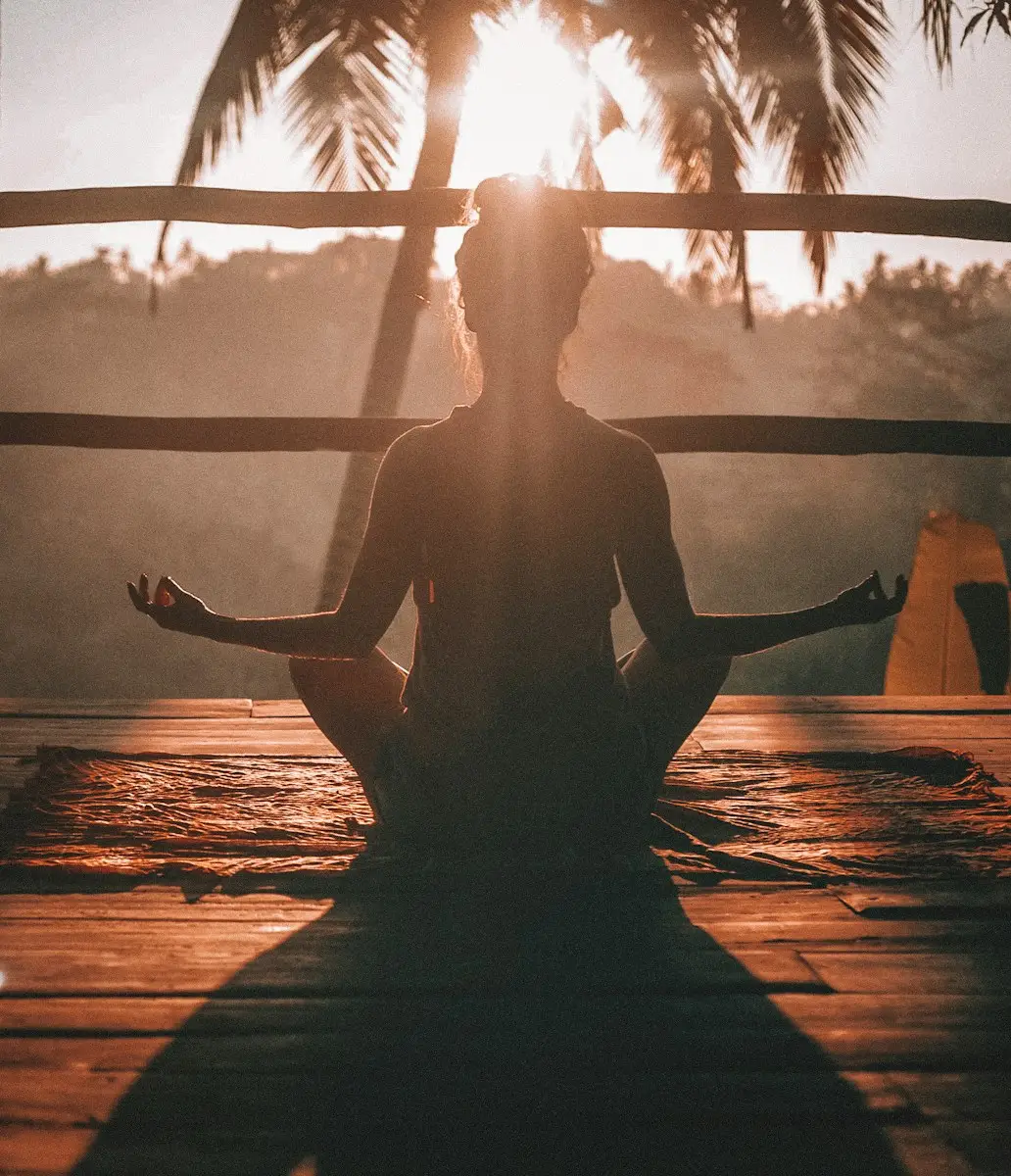 Pratique de pleine conscience lors d'une méditation